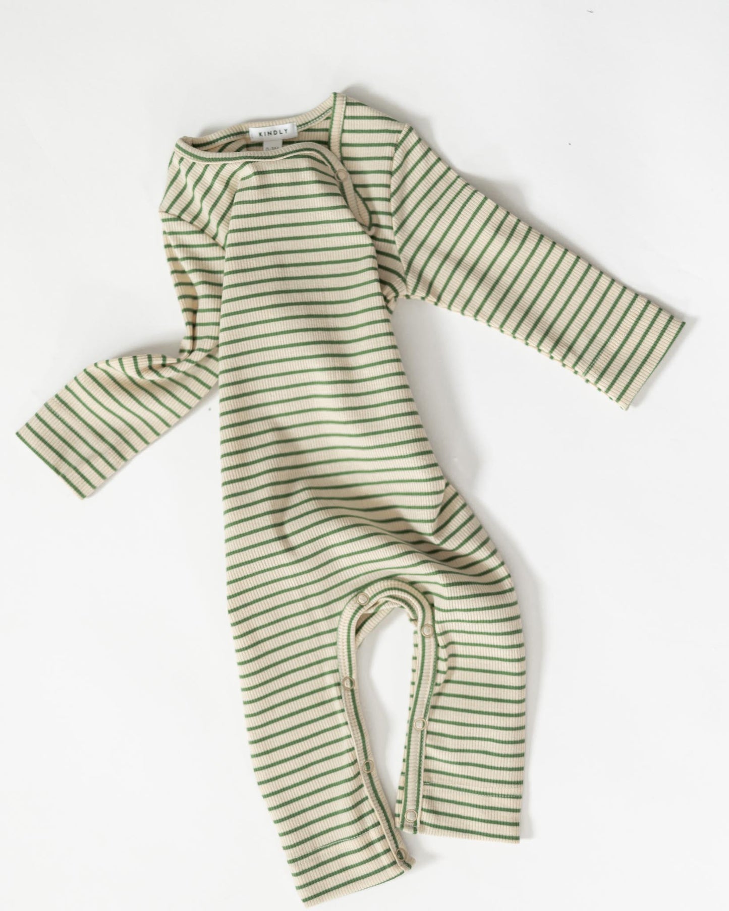 stripes baby sleepsuit